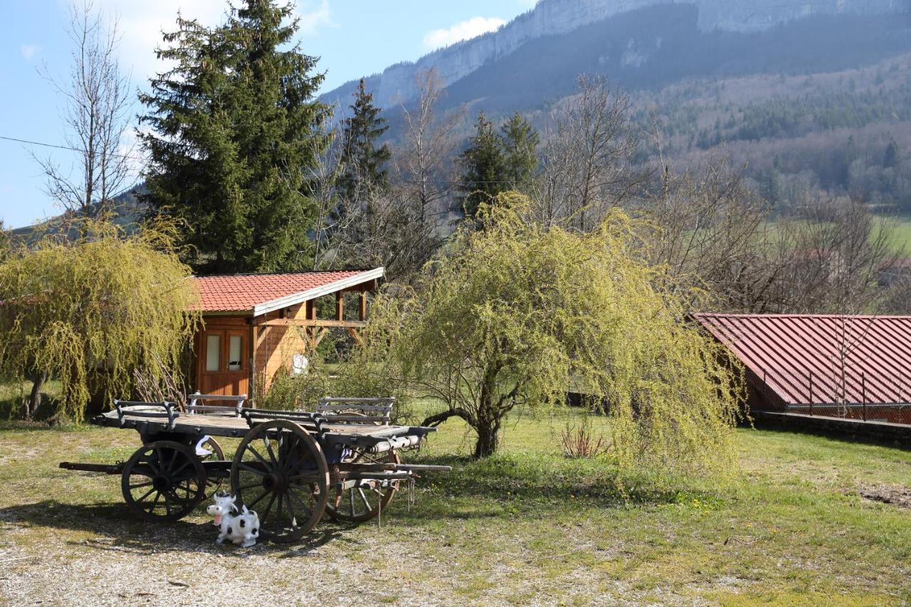 Chalet Du Camping La Porte St Martin Saint-Martin-en-Vercors Exterior photo